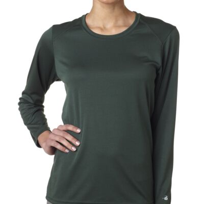 Ladies' B-Dry Core Long-Sleeve Tee Thumbnail