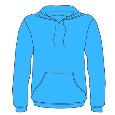 Adult Neon Tie-Dyed Pullover Hoodie Thumbnail