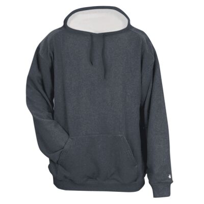 Adult Pro Heather Fleece Hooded Sweatshirt Thumbnail