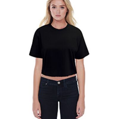 Ladies' Crop Boyfriend T-Shirt Thumbnail